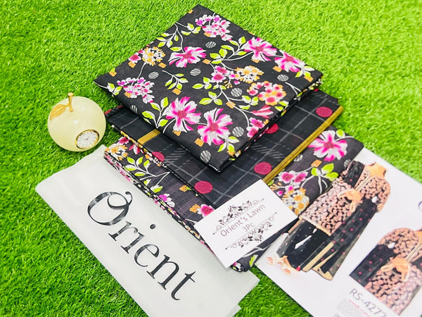 ORIENT LAWN DIGITAL PRINT 3PC