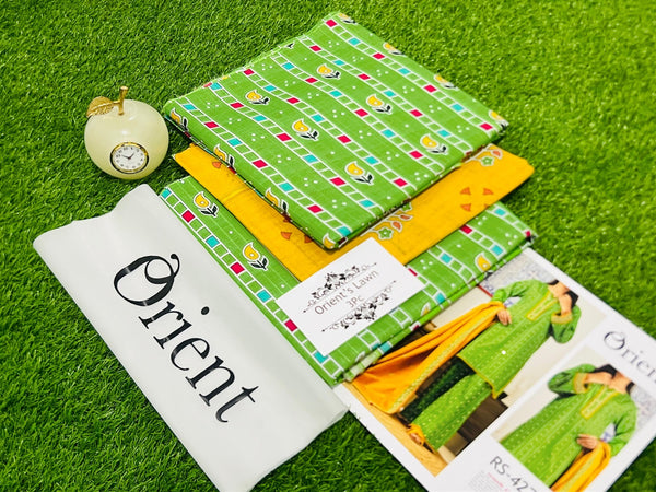ORIENT LAWN DIGITAL PRINT 3PC